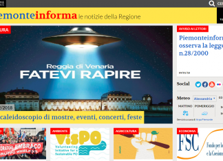 Piemonteinforma, nuova veste per le notizie dalla Regione Immagine